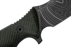 ANV Knives M311 SPELTER DLC Topo Elmax, Black Micarta Handle, Black Kydex Sheath, Cuchillo De Supervivencia -Mejor Cuchillos Tienda ANVM311 004 05 anv