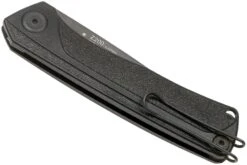 ANV Knives Z200 Sleipner, Black DLC, GRN, Linerlock Z200-040 Navaja -Mejor Cuchillos Tienda ANVZ200 040 04 anv knives