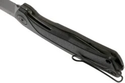 ANV Knives Z200 Sleipner, Black DLC, GRN, Linerlock Z200-040 Navaja -Mejor Cuchillos Tienda ANVZ200 040 05 anv knives