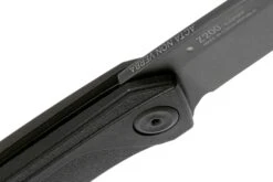ANV Knives Z200 Sleipner, Black DLC, GRN, Linerlock Z200-040 Navaja -Mejor Cuchillos Tienda ANVZ200 040 06 anv knives