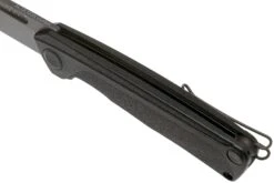 ANV Knives Z200 Sleipner, Black DLC, GRN, Linerlock Z200-040 Navaja -Mejor Cuchillos Tienda ANVZ200 040 07 anv knives