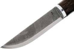 Autine Damascus Bushcrafter, Wengé, Damast, Brown RH Sheath, Cuchillo Bushcraft -Mejor Cuchillos Tienda AT BUS WNG DAM 03 autine at bus wng dam 03