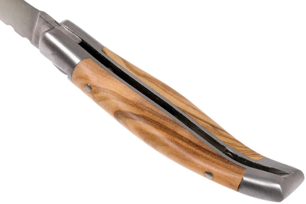Laguiole en Aubrac navaja 7 cm de madera de olivo, L0207OLI-SSB1 Laguiole En Aubrac Navaja 7 Cm De Madera De Olivo, L0207OLI-SSB1 -Mejor Cuchillos Tienda AUL0207OLI SSB1 05 laguiole en aubrac aul0207oli ssb1 05