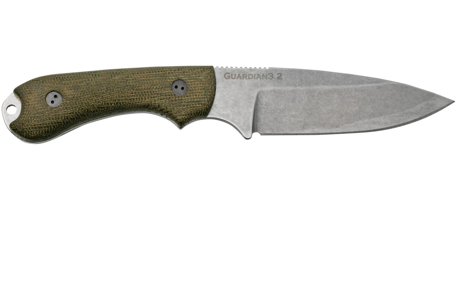 Bradford Knives Guardian 3, 32S-102-MC MagnaCut Sabre Stonewashed, 3D OD Green Micarta, cuchillo fijo Bradford Knives Guardian 3, 32S-102-MC MagnaCut Sabre Stonewashed, 3D OD Green Micarta, Cuchillo Fijo -Mejor Cuchillos Tienda BDK 32S 102 MC 02 brandford scaled