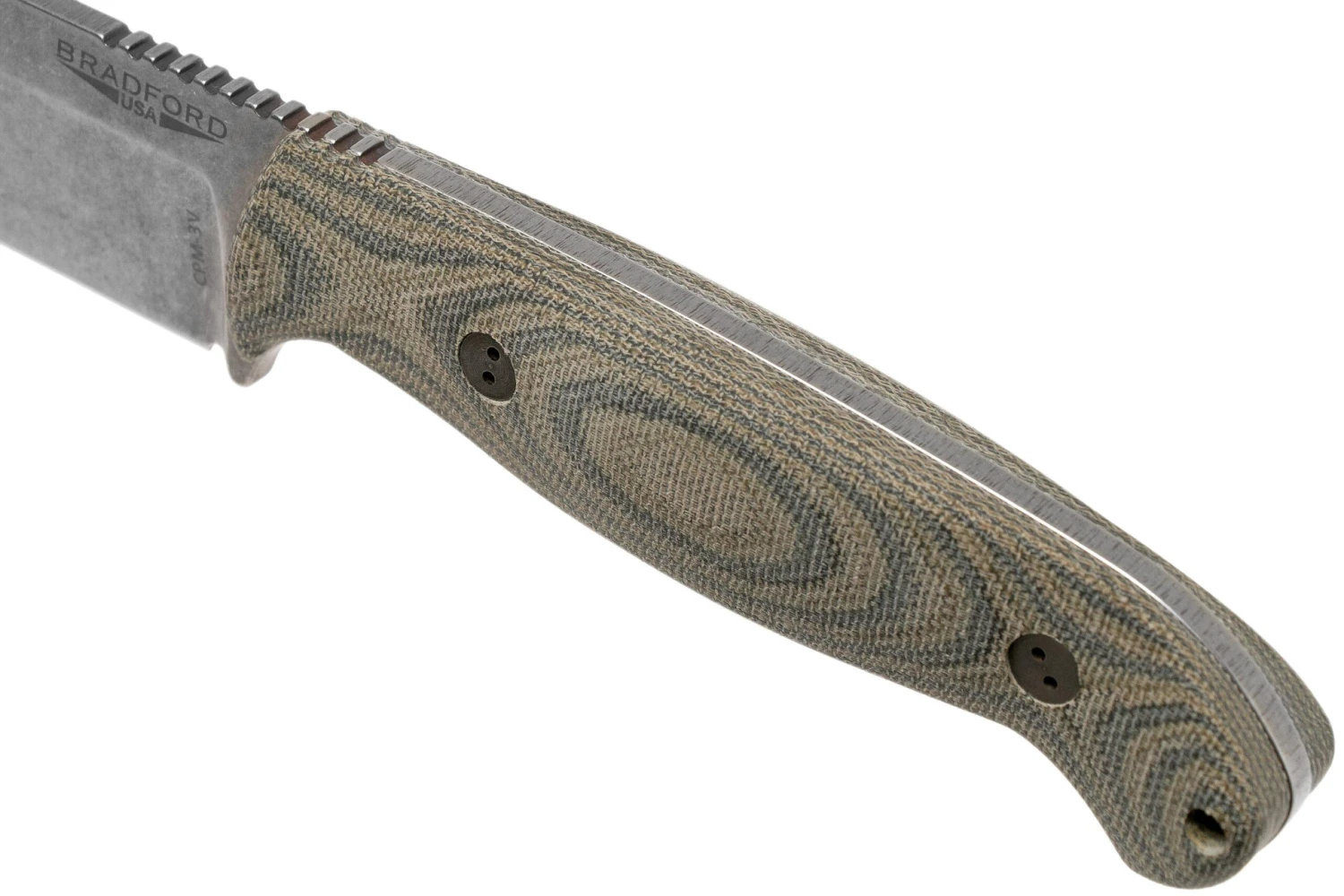 Bradford Guardian 5.5S, 55S-109-3V Stonewashed 3D Camo Micarta Bradford Guardian 5.5S, 55S-109-3V Stonewashed 3D Camo Micarta -Mejor Cuchillos Tienda BDK 55S 109 3V 05 bradford knives scaled