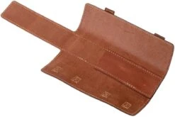 Böker Roll-Up Case Brown, Estuche De Viaje Para Navajas De Afeitar 90014 -Mejor Cuchillos Tienda BO090014 03 boker bo090014 03