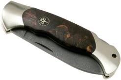 Böker Scout Spearpoint Curly Birch Damascus 112202DAM Madera De Raíz De Abedul, Navaja -Mejor Cuchillos Tienda BO112202DAM 04 boker