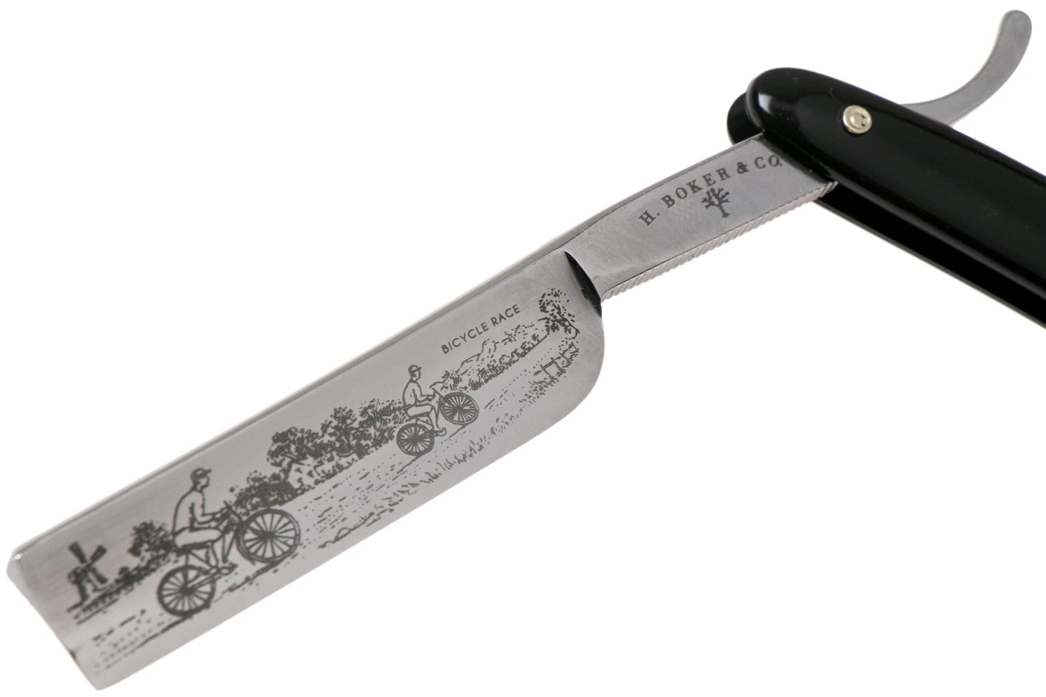 Böker Manufaktur Bicycle Race, Black Synthetic 140223 navaja de afeitar Böker Manufaktur Bicycle Race, Black Synthetic 140223 Navaja De Afeitar -Mejor Cuchillos Tienda BO140223 03 boker scaled