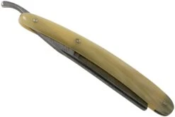 Böker Manufaktur Damascus Horn Navaja De Afeitar 140623DAM -Mejor Cuchillos Tienda BO140623DAM 06 boker