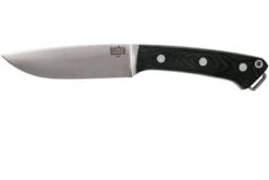Bark River Fox River A2, Black Canvas Micarta Cuchillo De Caza