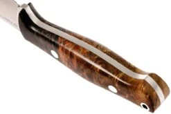 Bark River North Country EDC CPM 154, Gold & Black Elder Burl -Mejor Cuchillos Tienda BRK02 054BRKGEB 04 bark river brk02 054brkgeb 04