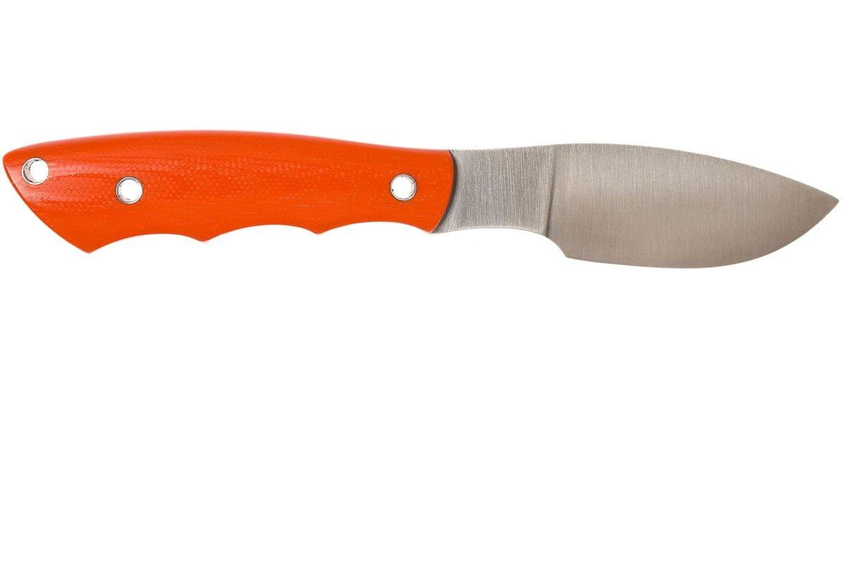 Bark River Mini Canadian A2, Blaze Orange G10, Hollow pins, funda negra Bark River Mini Canadian A2, Blaze Orange G10, Hollow Pins, Funda Negra -Mejor Cuchillos Tienda BRK03 133O10 HP 02 bark river brk03 133o10 hp 02