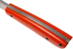 Bark River Mini Canadian A2, Blaze Orange G10, Hollow Pins, Funda Negra 4 Bark River Mini Canadian A2, Blaze Orange G10, Hollow Pins, Funda Negra -Mejor Cuchillos Tienda BRK03 133O10 HP 05 bark river brk03 133o10 hp 05