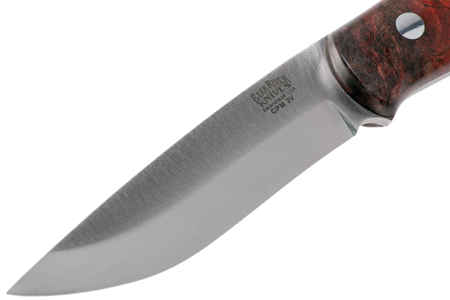 Bark River Bushcrafter II CPM 3V Hellfire Maple Burl cuchillo bushcraft Bark River Bushcrafter II CPM 3V Hellfire Maple Burl Cuchillo Bushcraft -Mejor Cuchillos Tienda BRK06 223HMB 03 bark river knives scaled