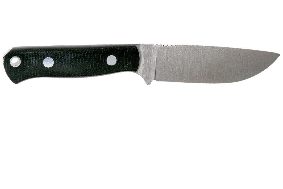 Bark River Bravo Necker II CPM 154CM, Black Canvas micarta, funda marrón Bark River Bravo Necker II CPM 154CM, Black Canvas Micarta, Funda Marrón -Mejor Cuchillos Tienda BRK07 002BRKC 02 bark river brk07 002brkc 02