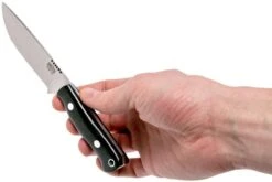 Bark River Bravo Necker II CPM 154CM, Black Canvas Micarta, Funda Marrón 5 Bark River Bravo Necker II CPM 154CM, Black Canvas Micarta, Funda Marrón -Mejor Cuchillos Tienda BRK07 002BRKC 06 bark river brk07 002brkc 06