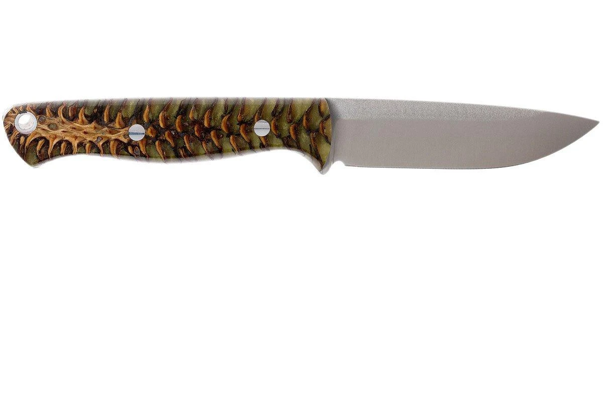 Bark River Bravo EDC A2 rampless, Green Pinecone, Black sheath Bark River Bravo EDC A2 Rampless, Green Pinecone, Black Sheath -Mejor Cuchillos Tienda BRK07 007GPC3 02 bark river brk07 007gpc3 02