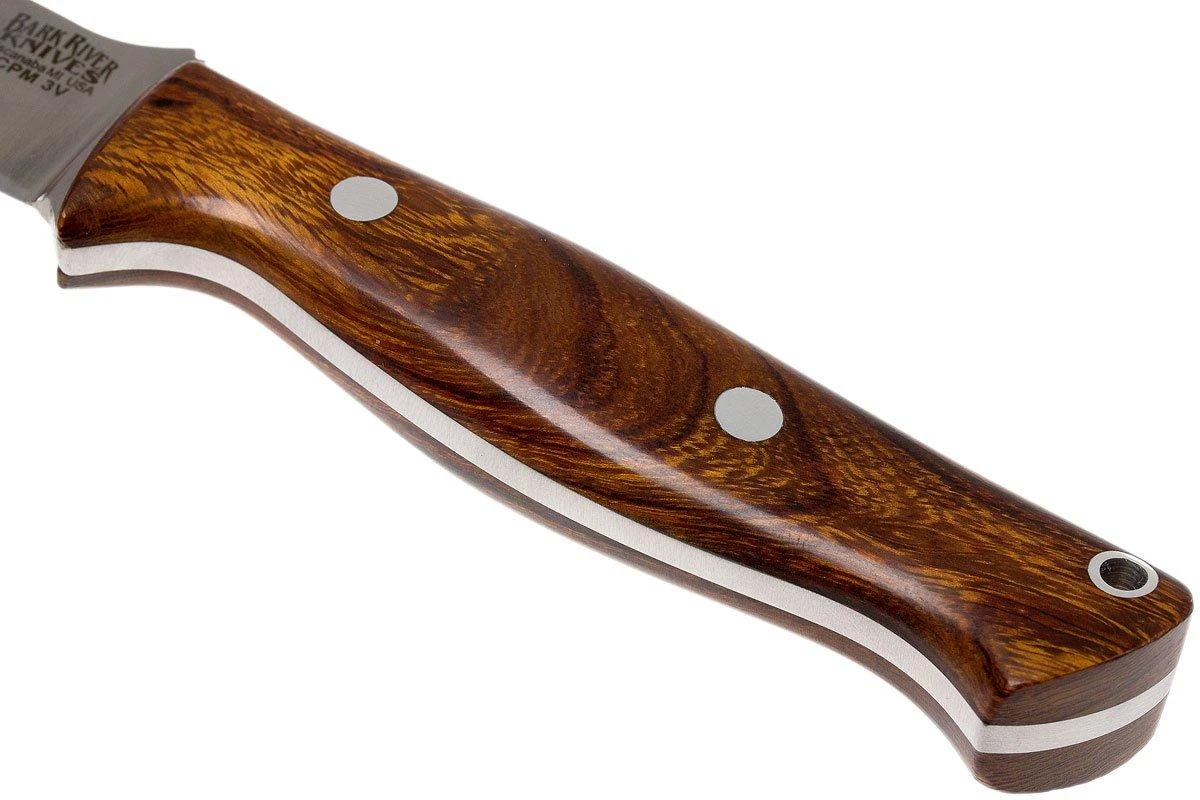Bark River Gunny CPM 3V, Desert Ironwood, funda marrón Bark River Gunny CPM 3V, Desert Ironwood, Funda Marrón -Mejor Cuchillos Tienda BRK07 025DIW 04 bark river brk07 025diw 04