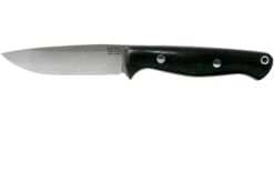 Bark River Gunny Hunter CPM S45VN, Black Canvas Micarta Cuchillo De Caza