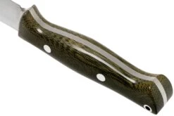 Bark River Gunny Hunter CPM S45VN, Green Canvas Micarta Cuchillo De Caza -Mejor Cuchillos Tienda BRK07 084GCM 04 bark river knives