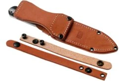 Bark River Bravo 1 A2, Black Canvas Micarta Rampless Cuchillo De Exterior -Mejor Cuchillos Tienda BRK07 111BRKC RS 07 bark river knives