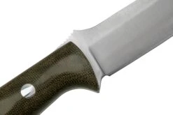 Bark River Bravo 1 A2 Green Canvas Micarta, Cuchillo De Bushcraft -Mejor Cuchillos Tienda BRK07 111GNC 05 barkriver
