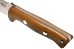Bark River Bravo 1.5 A2 Natural Canvas Micarta Cuchillo De Exterior -Mejor Cuchillos Tienda BRK07 113NCM 05 bark river knives