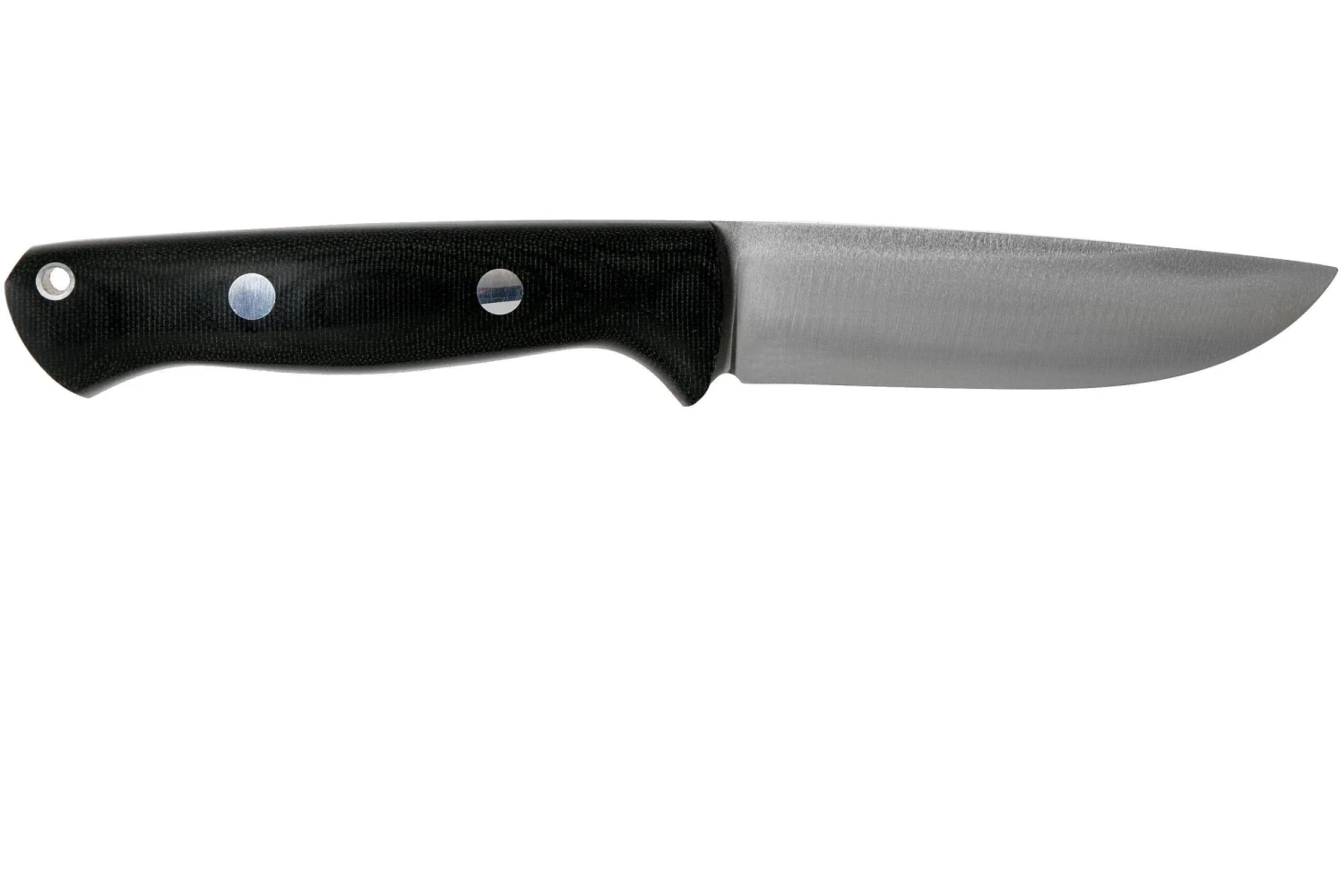 Bark River Bravo 1 LT Hunter CPM 3V, Black Canvas micarta, funda marrón Bark River Bravo 1 LT Hunter CPM 3V, Black Canvas Micarta, Funda Marrón -Mejor Cuchillos Tienda BRK07 121BRKC 02 bark river knives scaled