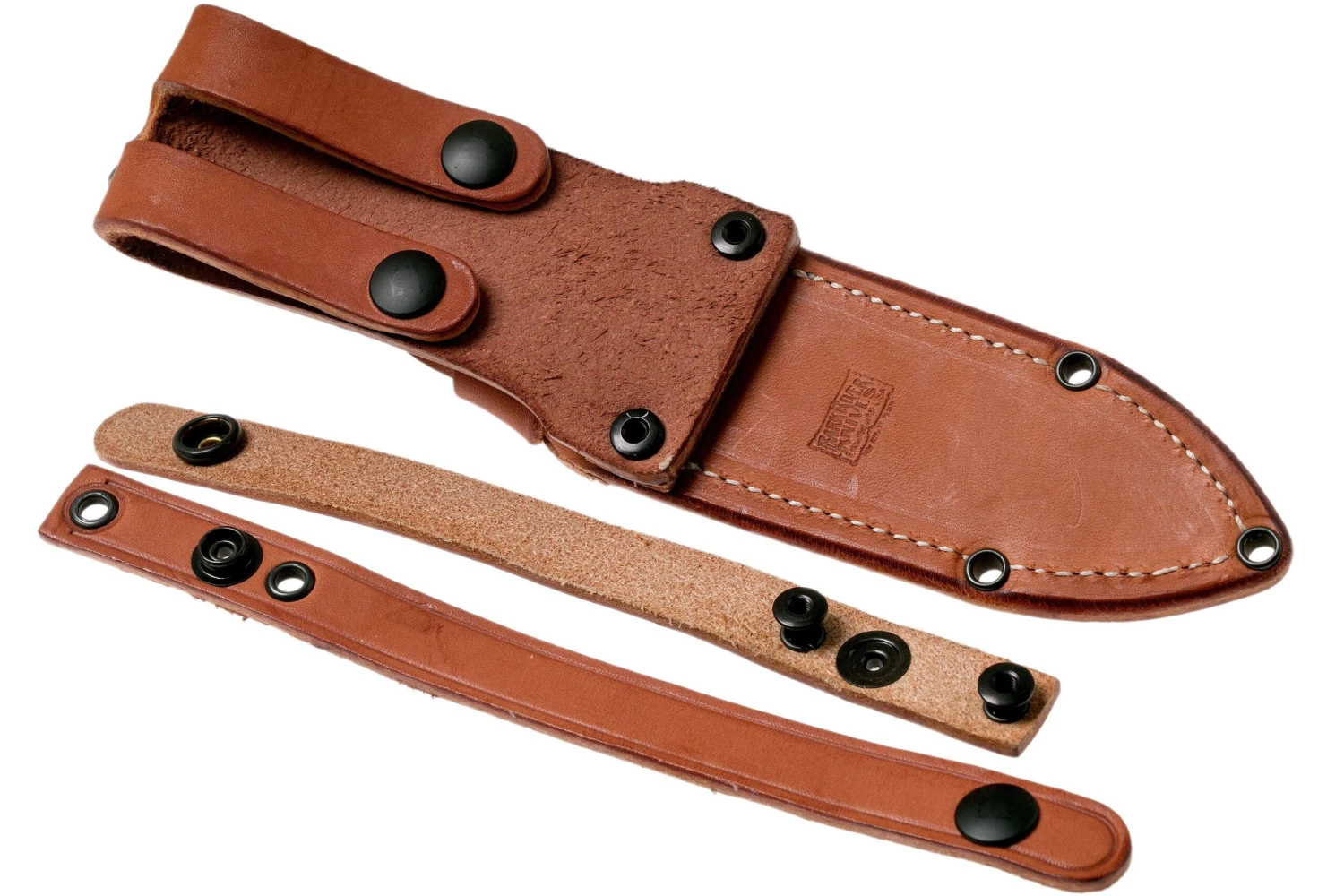 Bark River Bravo 1 LT Hunter CPM 3V, Black Canvas micarta, funda marrón Bark River Bravo 1 LT Hunter CPM 3V, Black Canvas Micarta, Funda Marrón -Mejor Cuchillos Tienda BRK07 121BRKC 08 bark river knives scaled