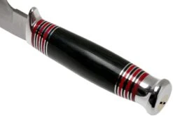 Bark River Michigan Hunter CPM Cru Wear Black Canvas Micarta Cuchillo De Caza -Mejor Cuchillos Tienda BRK08 161BRKC 04 bark river knives