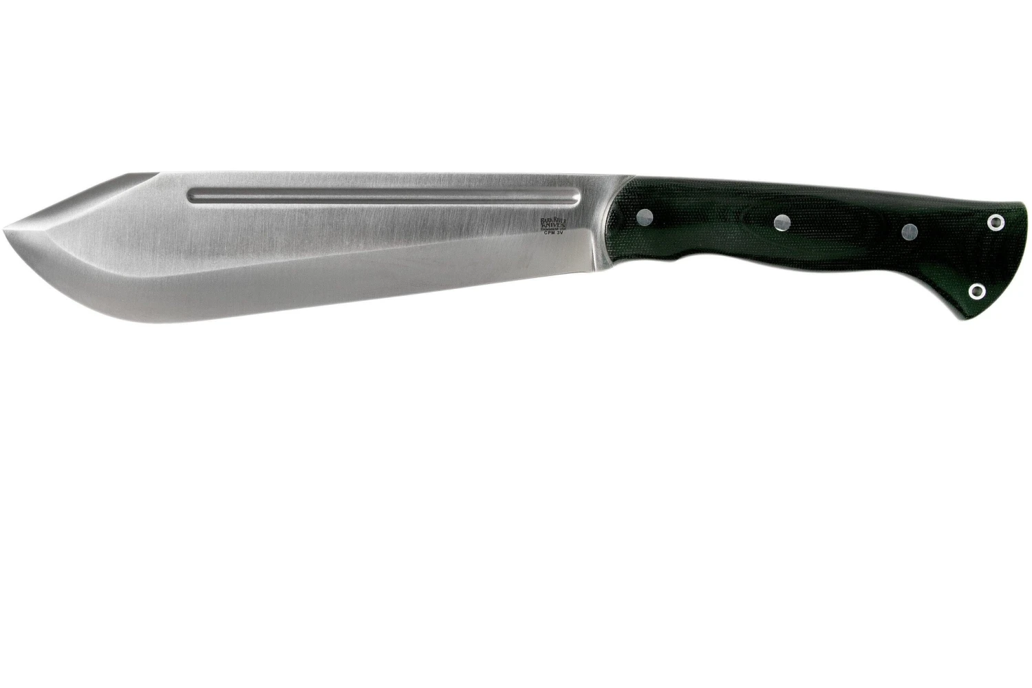 Bark River JX5 Vengeful 1 CPM 3V Black Canvas Micarta machete Bark River JX5 Vengeful 1 CPM 3V Black Canvas Micarta Machete -Mejor Cuchillos Tienda BRK10 123BCM 01 bark river knives scaled