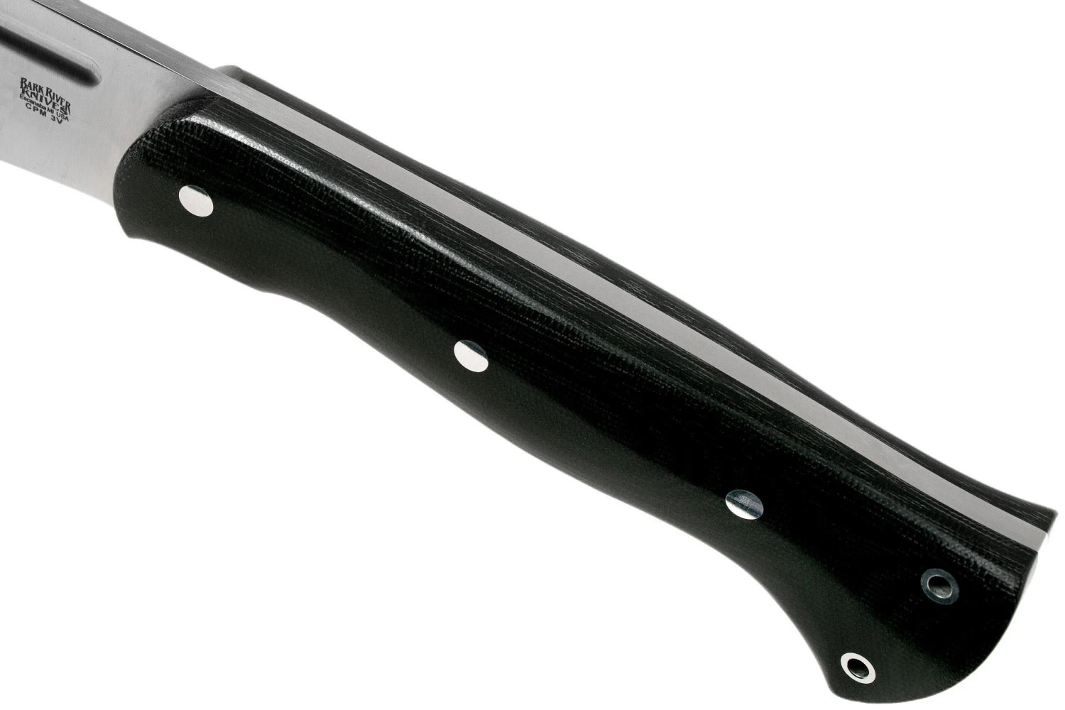 Bark River JX5 Vengeful 1 CPM 3V Black Canvas Micarta machete Bark River JX5 Vengeful 1 CPM 3V Black Canvas Micarta Machete -Mejor Cuchillos Tienda BRK10 123BCM 05 bark river knives scaled