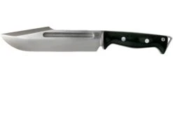 Bark River Bravo Tope Recon Field CPM 3V, Black Canvas Micarta