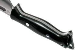 Bark River Bravo Tope Recon Field CPM 3V, Black Canvas Micarta -Mejor Cuchillos Tienda BRK10 222BKC 04 bark river