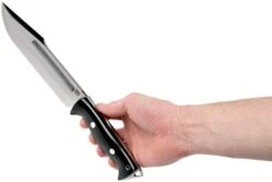 Bark River Bravo Tope Recon Field CPM 3V, Black Canvas Micarta -Mejor Cuchillos Tienda BRK10 222BKC 06 bark river