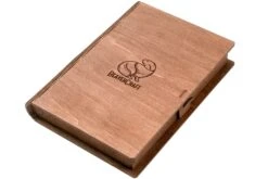 BeaverCraft Spoon Carving Set De 4 S19 Libro, Juego De Tallado De Madera Con Libro De Almacenamiento De Madera -Mejor Cuchillos Tienda BVS19BOOK 04 beavercraft