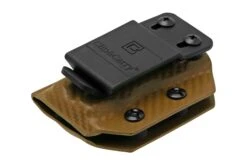 Clip And Carry Kydex Sheath Gerber Suspension NXT, Carbon Fiber Brown GSUSP-NXT-CF-BRN Funda De Cinturón -Mejor Cuchillos Tienda CAGSUSP NXT CF BRN 03 clipandcarry