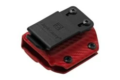 Clip And Carry Kydex Sheath Leatherman Raptor Response, Carbon Fiber Red LRAPT-RESP-CF-RED Funda De Cinturón -Mejor Cuchillos Tienda CALRAPT RESP CF RED 03 clipandcarry
