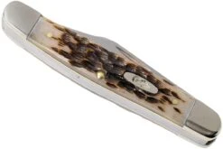Case Stockman Amber Jigged Bone, 00128, 6347 SS Navaja -Mejor Cuchillos Tienda CE128 08 case ce128 08