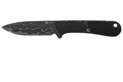 Civivi Mini Elementum Fixed Blade C23010-DS1 Dark Green Canvas Micarta, Damascus Cuchillo De Cuello
