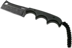 CRKT Minimalist Cleaver Blackout 2383K Cuchillo De Cuello, Alan Folts Design -Mejor Cuchillos Tienda CK 2383K 03 crkt
