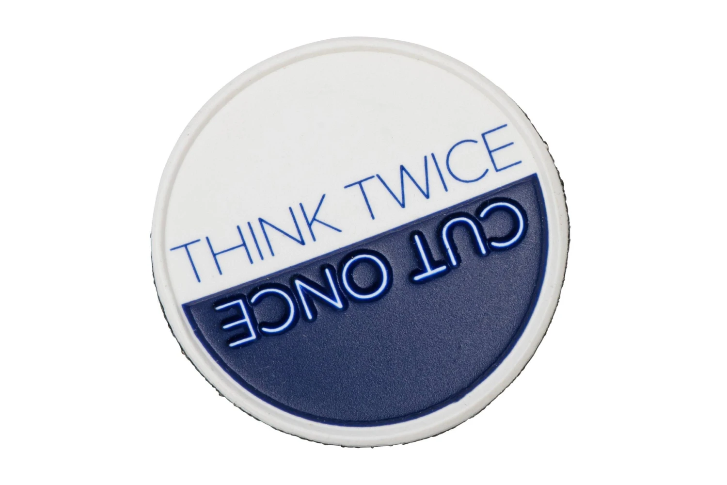Chris Reeve Patch PVC, Think Twice Cut Once CRK-2003 Chris Reeve Patch PVC, Think Twice Cut Once CRK-2003 -Mejor Cuchillos Tienda CRCRK 2003 01 chrisreeve scaled