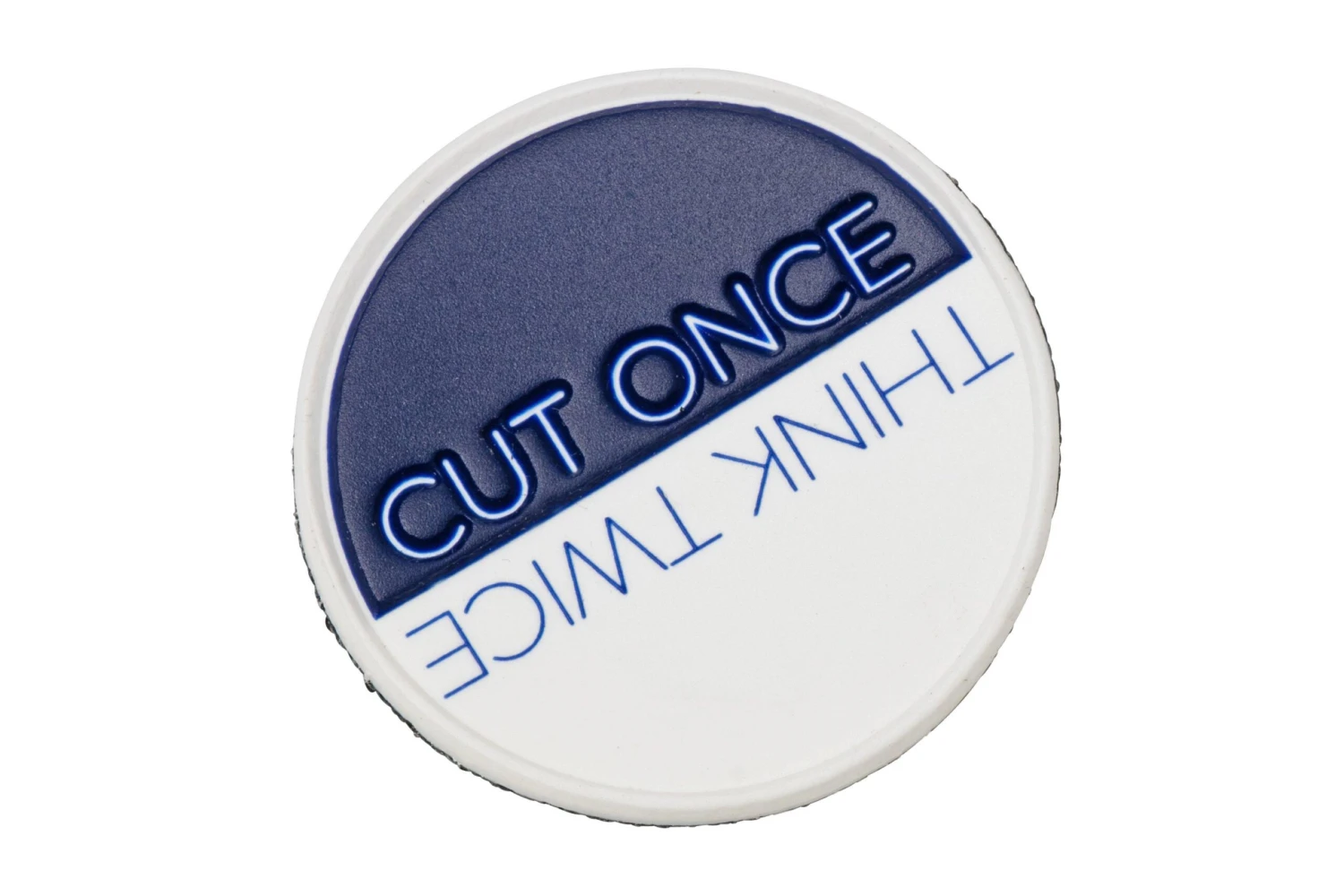 Chris Reeve Patch PVC, Think Twice Cut Once CRK-2003 Chris Reeve Patch PVC, Think Twice Cut Once CRK-2003 -Mejor Cuchillos Tienda CRCRK 2003 02 chrisreeve scaled