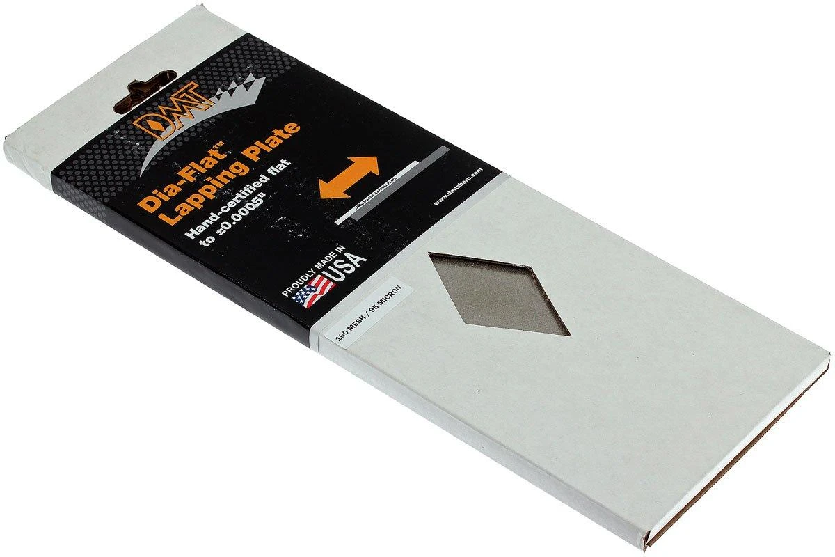 DMT Dia-Flat Lapping Plate placa de lapeado, 95 micras DMT Dia-Flat Lapping Plate Placa De Lapeado, 95 Micras -Mejor Cuchillos Tienda DMTDIAFLAT 95 03 dmt dia flat lapping plate dmtdiaflat 95 03