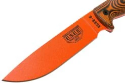 ESEE Model 6 Orange Blade 3D Neon Orange-Black G10 Cuchillo De Supervivencia 6POR-006 Funda Negra + Clip Plate -Mejor Cuchillos Tienda EE 6POR 006 03 esee knives