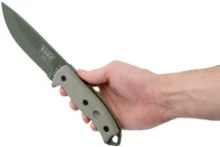 ESEE Model 5 OD Blade, Desert Tan Handle 5P-KO-OD Cuchillo De Supervivencia Sin Funda -Mejor Cuchillos Tienda EE ESEE 5P KO OD 06 esee knives v201901