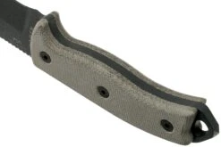 ESEE Model 5 Tactical Gunsmoke, Desert Tan Handle 5P-TG Con Funda Kydex + Clip De Cinturón -Mejor Cuchillos Tienda EE ESEE 5P TG 04 esee knives