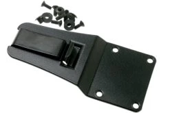 ESEE Model 6 Tactical Gunsmoke, Grey Handle 6P-TG Con Funda Negra + Clip De Cinturón -Mejor Cuchillos Tienda EE ESEE 6P TG 09 esee knives