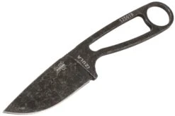 ESEE Izula Black Oxide IZULA-BBO Cuchillo De Cuello Con Funda Negra + Clip De Cinturón -Mejor Cuchillos Tienda EE IZULA BBO 03 esee knives