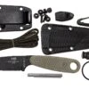 ESEE Izula II Black IZULA-II-B-KIT Kit De Supervivencia Con Funda Y Firesteel